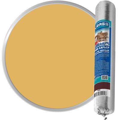 Герметик акриловый для деревянных домов и срубов KRASS Термо Барьер Сосна 600 мл