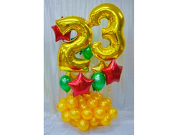 композиция "23 февраля"