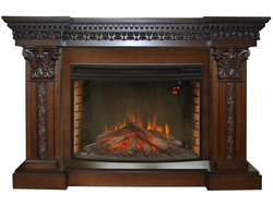 Электрокамин Бавария BL с очагом FireSpace 33