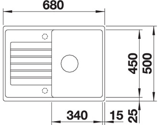 Мойка Blanco ZIA 45 S Compact