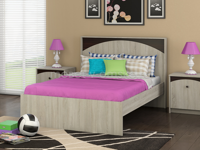 Кровать "Ева" в современном интерьере подростковой комнаты.