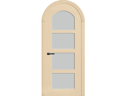 Радиусная остекленная дверь ДО Гранд 02