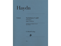 Haydn: Variations in f minor  (Sonata) Hob. XVII:6