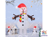Снеговик (надувной костюм) ( +2500 р залог) ПРОКАТ