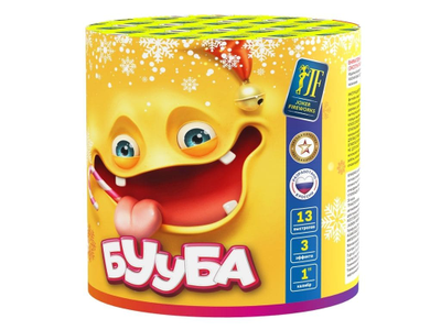 Батарея салютов БУУБА увеличенная (1" / 13 залпов)