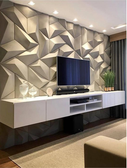 Гипсовая 3D панель "Трапеция"