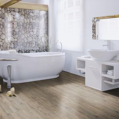 Виниловый пол Wineo 400 Wood Embrace Oak Grey DLC00110 на замке