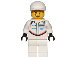 Porsche 911 RSR Driver - White Cap, n/a (sc059)