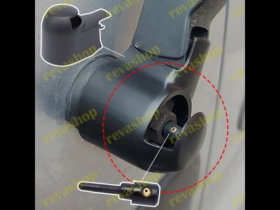 Крышка с форсункой заднего дворника Vag Vw Skоdа Sеat Audi