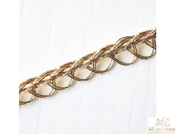 Тесьма металлизированная ТМ274