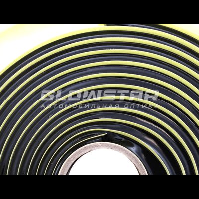 Герметик Hot Black жесткий (полный аналог NHK), черный (рулон)