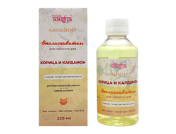 Ополаскиватель для полости рта  корица и кардамон Aasha Herbals 220 мл