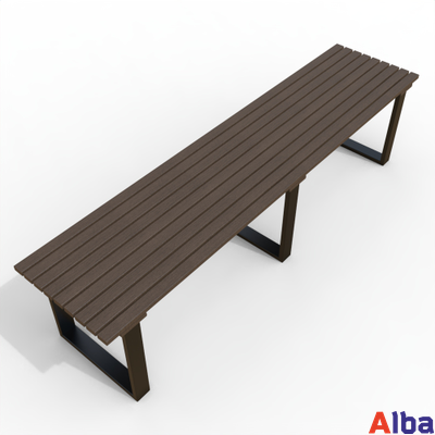 скамейка для парка без спинки