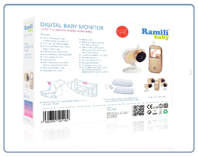 Видеоняня Ramili Baby RV1200