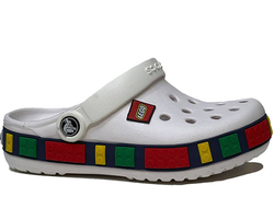 Crocs Kids Crocband Lego Детские Белые