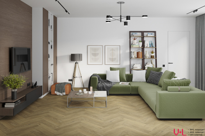 Кварцвиниловая плитка Damy Floor London LVT Кембридж / Cambridge 200410EL-01-LVT