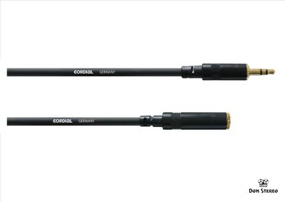 Фото кабеля miniJack-miniJack Cordial CFS 3 WY