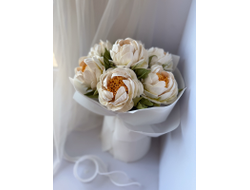 Свадебный букет из зефира
