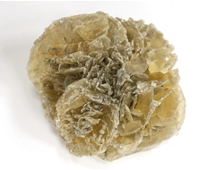 Гипс, "Гипсовая роза", крупный сросток кристаллов, Россия, Ставропольский край (68*65*29 мм, 99 г) №29340