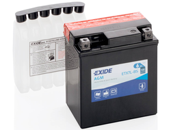 Аккумулятор EXIDE ETX7L-BS (507 18; 12N7-3A; 12N7-4B)