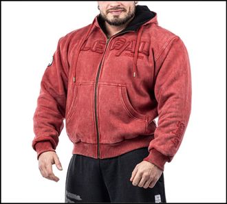 Куртка 4016-864/760 Legal Power (RED) Zip Hoodie Devils 2.0 красный камень