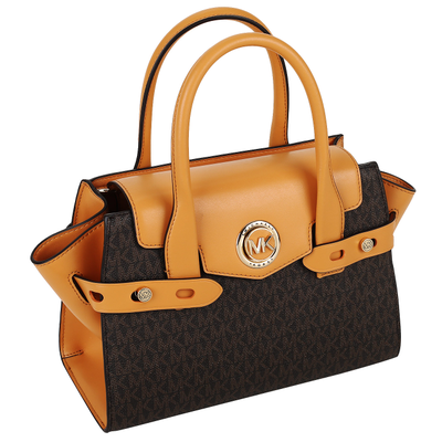 Сумка Michael Kors Carmen цвет оранжево-коричневый