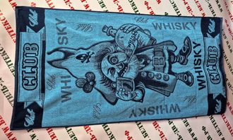 Полотенце махровое "Виски-клуб", арт. 6с102.413ж1, 81*160