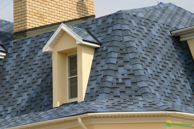 Гибкая черепица Ruflex Runa (Руфлекс Руна) цвет: Голубая Лагуна