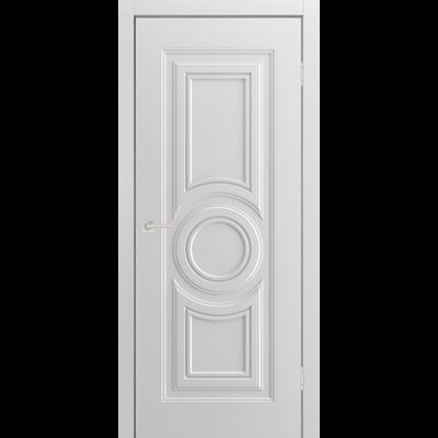 Титул 8 глухая эмаль белая