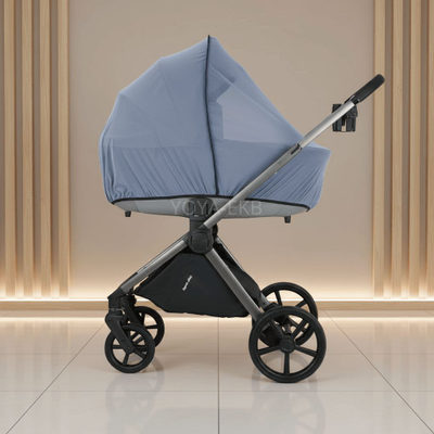 Детская коляска 2 в 1 Pituso Teffy Blue Tea/Graphite