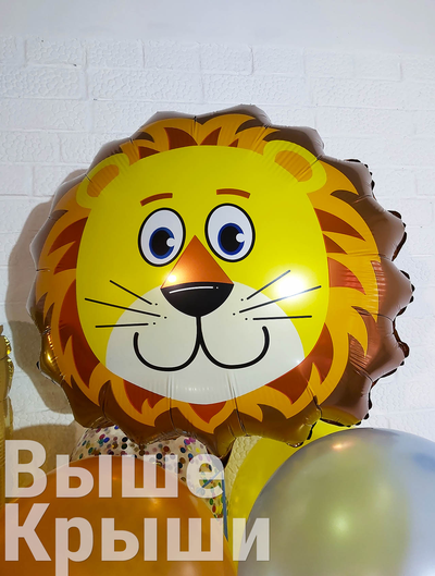 Сет "Лёва" (13 шариков + 1 цифра)