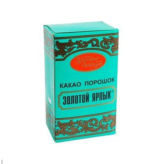 Какао Красный октябрь Золотой ярлык порошок 100 г