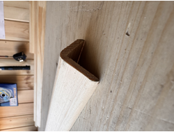 Угол деревянный клеёный 30х30 мм (3 метра)