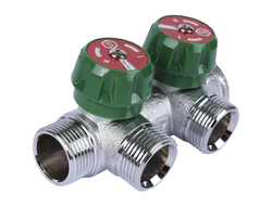 Коллектор регулирующий STOUT 3/4", 2 отвода 3/4"ЕК (Арт. SMB-6850-343402)