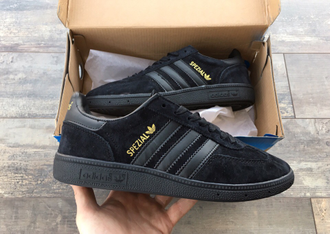 Мужские кроссовки Adidas Spezial All Black