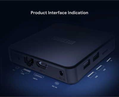 Смарт ТВ приставка Mecool KM7 SE 2/32 Гб с пультом с голосовым поиском (операционная система Android TV 12.0)