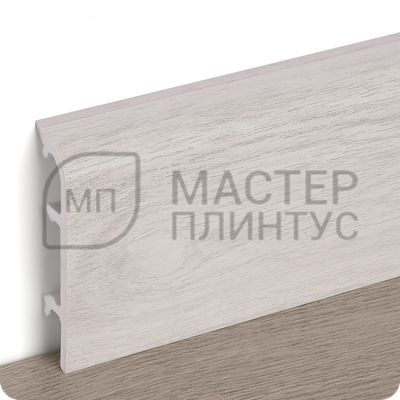 Плинтус из дюрополимера Comfort Classic 80 дуб винтажный