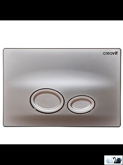 Кнопка смыва CREAVIT DROP GP2003.00, хром матовый, сатин