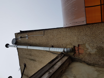 Установка камеры на кронштейн.