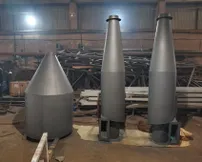 Циклонный пылеуловитель с бункером-накопителем