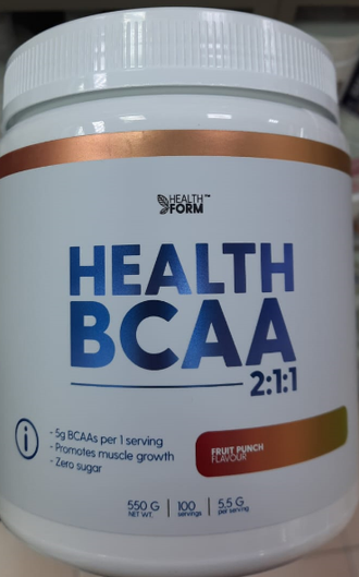 health bcaa health form 550гр. фруктовый пунш