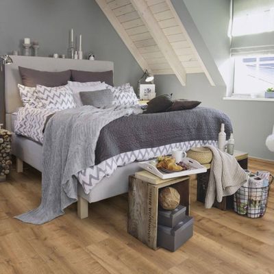 Виниловый пол Wineo 400 Wood XL Comfort Oak Mellow DL00129, замок