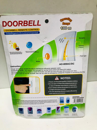 Беспроводной звонок Doorbell оптом