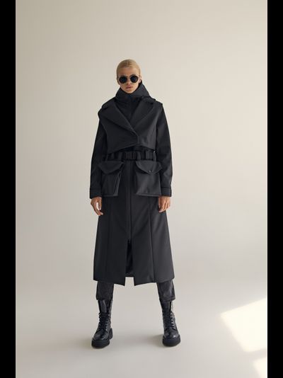 Плащ B-Color-TOP Черный