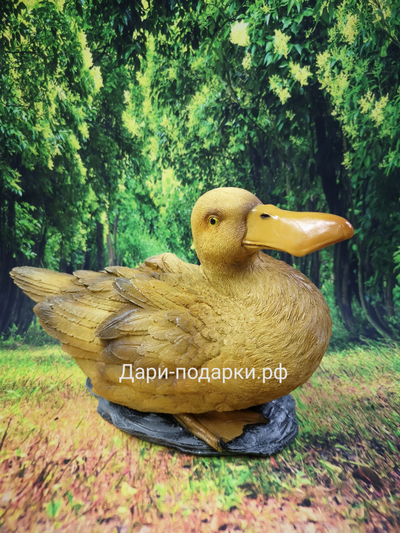 Утка 18x24см 0,9кг полистоун Россия  Утка - символ удачи, благополучия и процветания! 1139//012556*