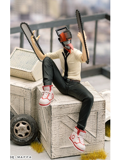 Фигурка Человек-бензопила (Chainsaw Man Premium Chokonose Figure)