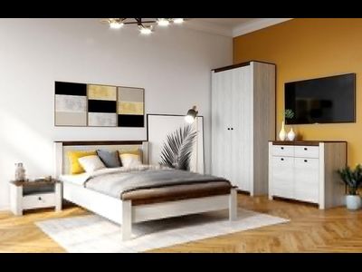 Даллас спальня Комод 5 ящиков Дуб Винтерберг / Таксония  ш*г*в 950 ? 400 ? 900 мм