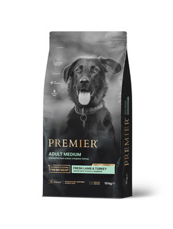 PREMIER (Премьер) сухой корм для собак средних пород, Ягненок, индейка 10 кг