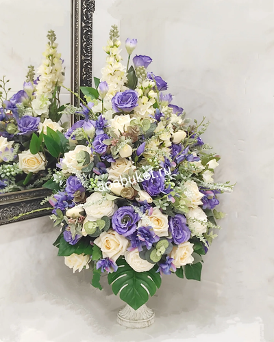 Композиция из искусственных цветов Флоренция № Б007/Купить в Москве в интернет магазине АОАБУКЕТ.ру
