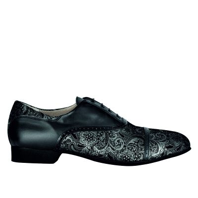 105 pizzo nero nappa nera